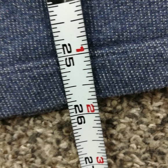 Patagonia Sweatshirt Fitz Roy Lightweight Organic Cotton Crew Blue Mens Medium - Picture 10 of 11